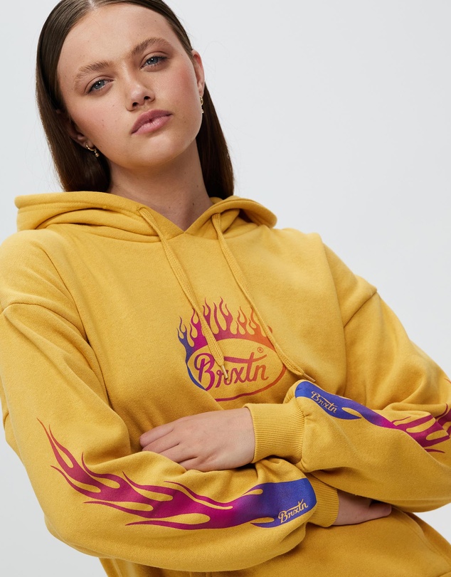 Brixton - Parsons Flame Hoodie