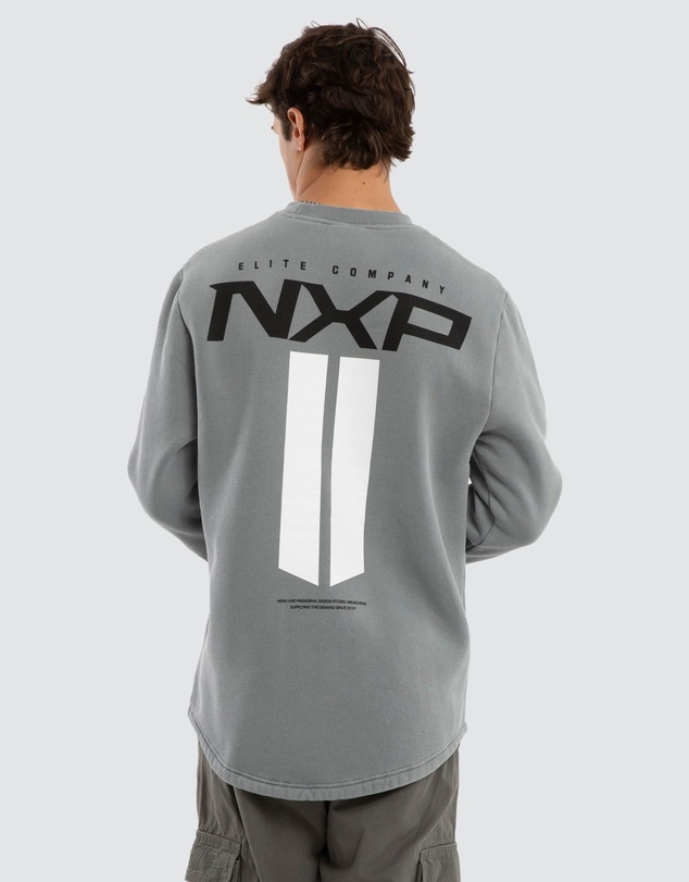 Nena & Pasadena - Crew Dual Curved Sweater
