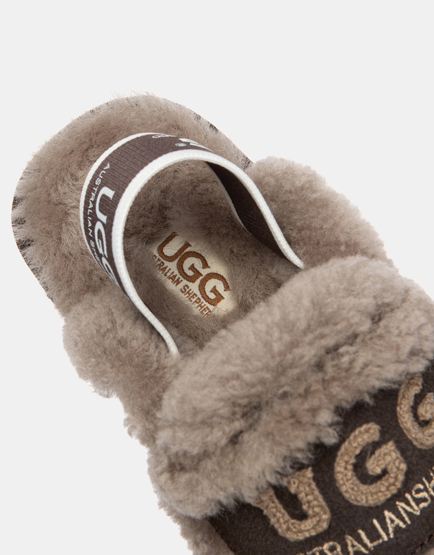 EVERAU - Australian Shepherd Ugg Rilee Kids Cow Suede Upper House Shoes