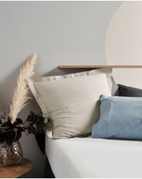 Linen House - Vienna 300TC Cotton Percale European Pillowcase