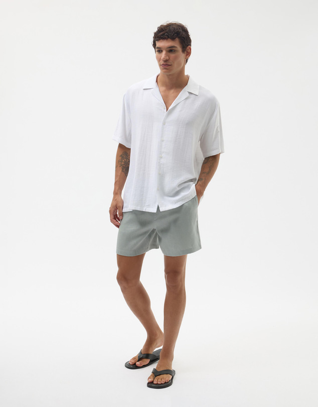 AERE - Euro Resort Linen Shorts