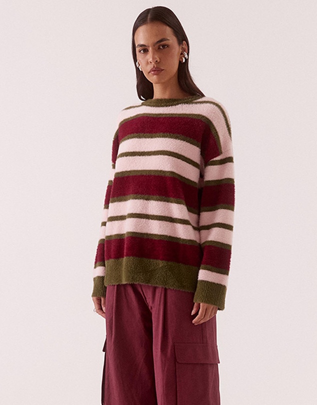 SOVERE - Holland Stripe Crew Knit
