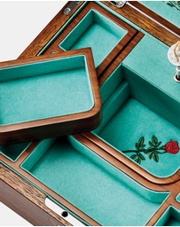 Wolf - Wolf Ballet Musical Jewellery Box Sleeping Beauty Walnut Wood