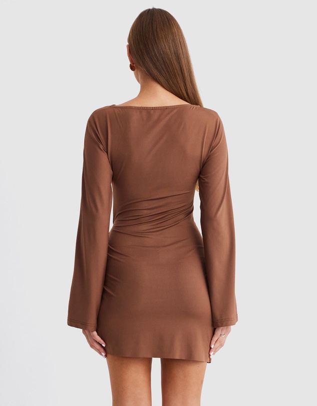 SNDYS - Olividae Long Sleeve Mini Dress
