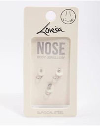 Lovisa - Surgical Steel Flower Nose Pack