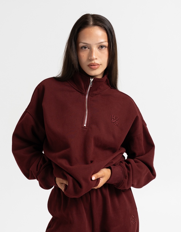 HyperLuxe The Label - 1/4 Zip Sweatshirt