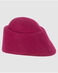 Max Alexander - Fuchsia Winter Felt Designer Hat