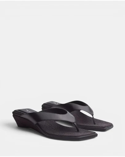 rag & bone - Jo Thong Wedge Sandals