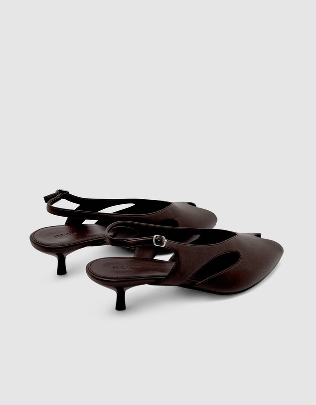 Brie Leon - Sadie Peep Toe Heel