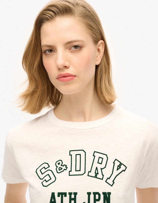 Superdry - Athletic Graphic Fitted Slim Fit Tee