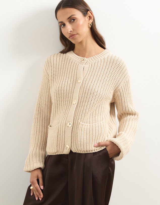 Atmos&Here - Gracie Chunky Button Through Cardigan