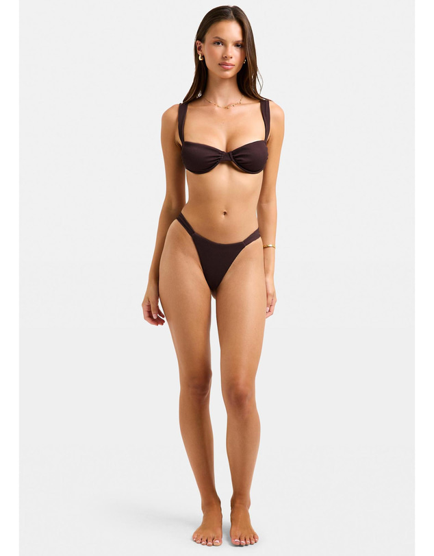 Subtitled - Rib Thick Band Bikini Bottom