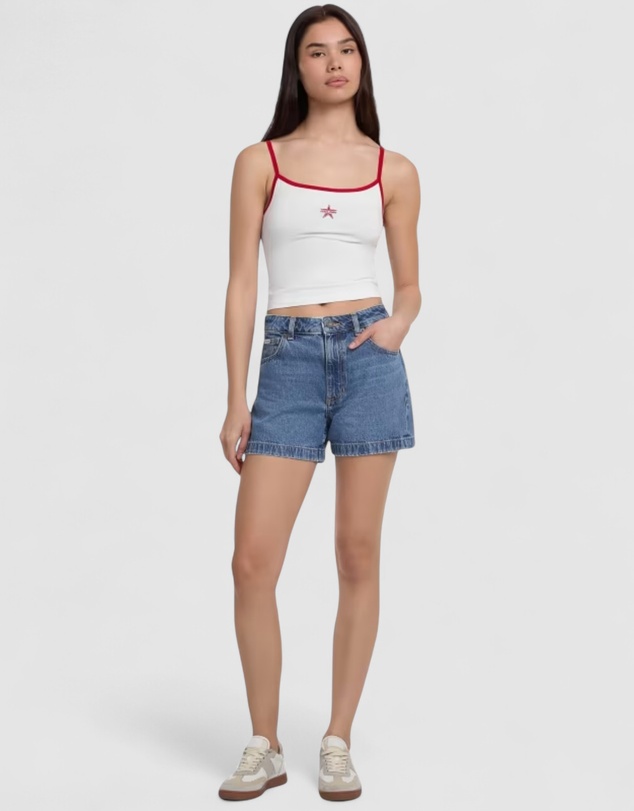 GUESS Jeans - GUESS JEANS Embroidered Star Tank Top