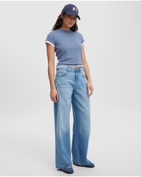 Cotton On - Relaxed Wide Leg Jeans