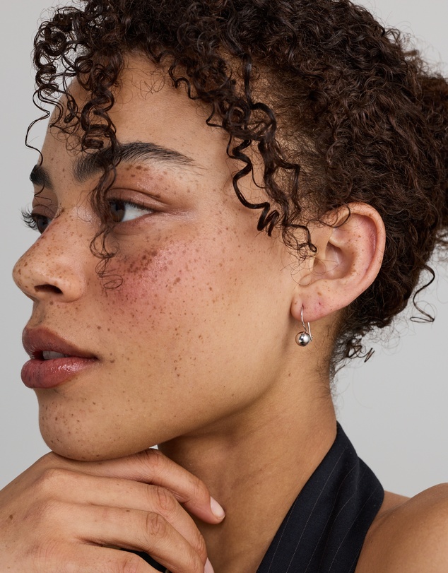 Michael Hill - Euroball Earrings in Sterling Silver