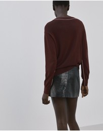 M.N.G - V-Neck Knit Sweater