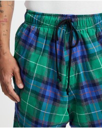 Surrounded By Ghosts - The Obsidian Cotton Drawstring Shorts
