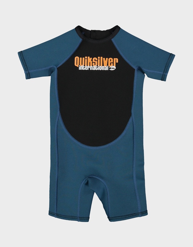 Quiksilver - Toddlers 1.5mm Short Sleeve Back Zip Springsuit