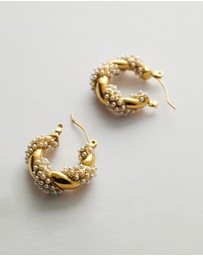 Moira Hughes - The White Label - Kora Pearl Hoops