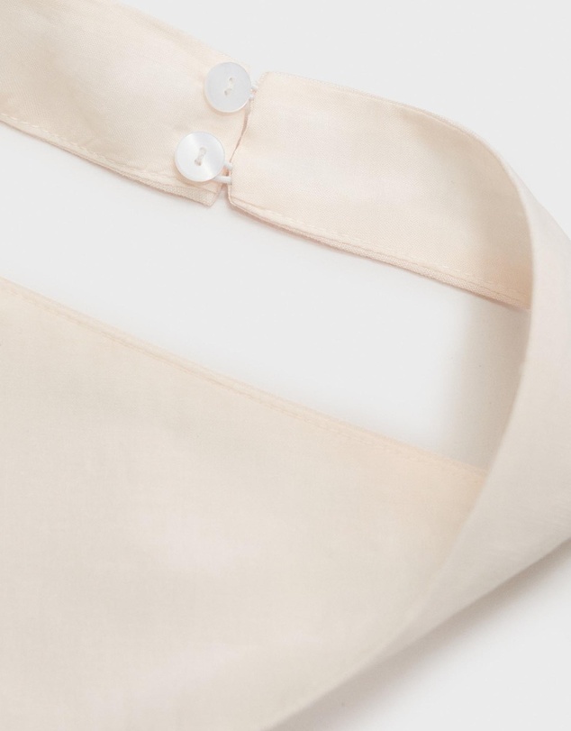 M.N.G - Valentin Halter-Neck Linen Dress