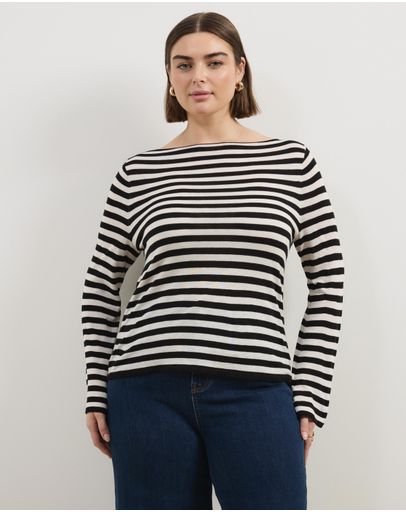 Black  White Stripe
