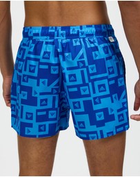 adidas Swim - Very Short Length Graphic Swim Shorts
