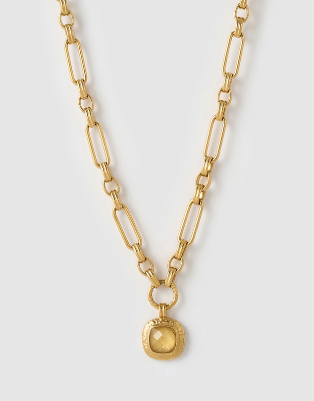 Arms Of Eve - Mason Necklace - Citrine