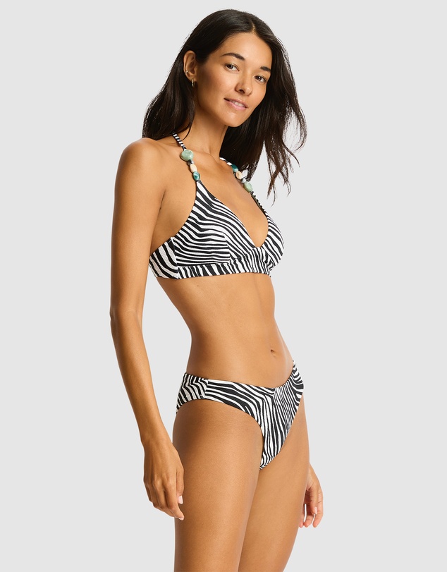 Sea Level Australia - Zebralis Longline Halter Top