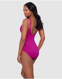 Miraclesuit Swimwear  - Razzle Dazzle Siren Crossover Shaping Swimsuit