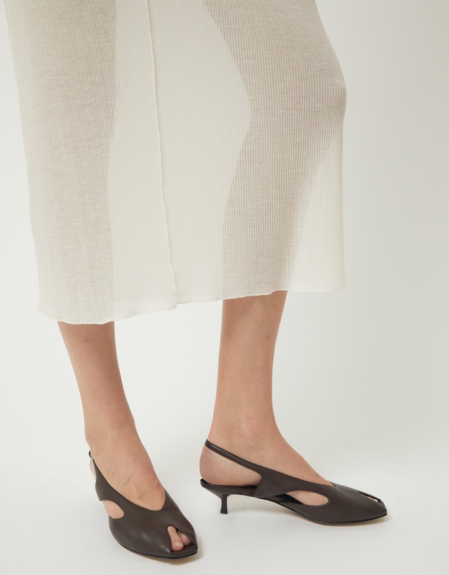 Brie Leon - Sadie Peep Toe Heel