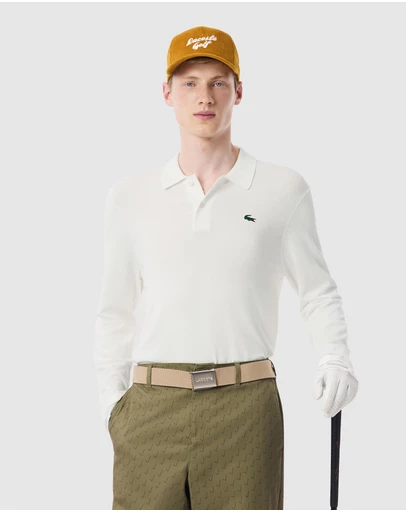 Lacoste - Golf Essentials LS Knit Polo
