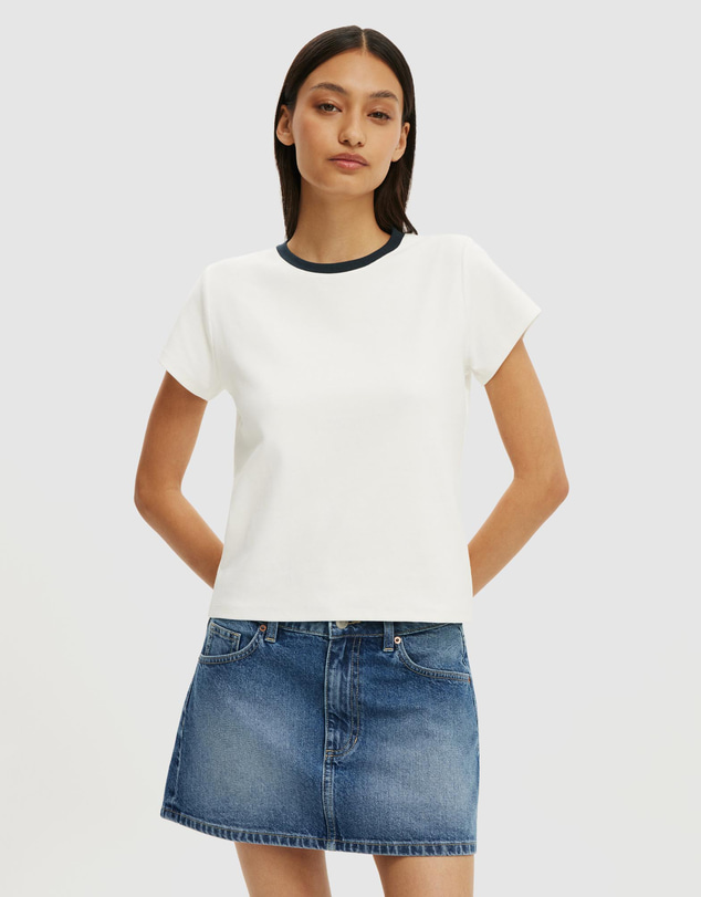 Cotton On - Original Denim Mini Skirt