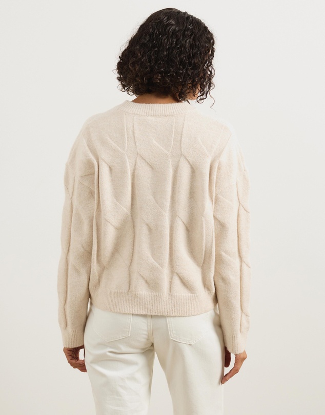 Atmos&Here - Stella Cable Knit Oversized Knit Jumper