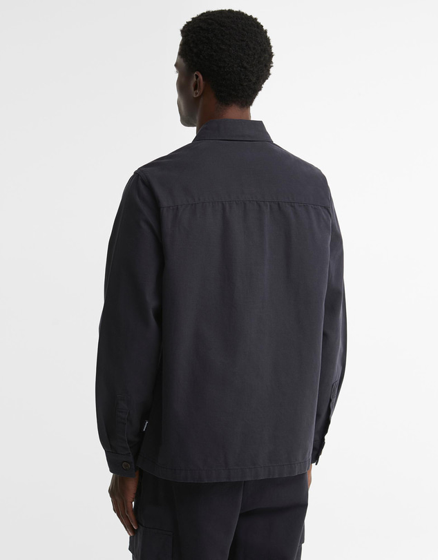 Barbour - Tartan Trimmed Washed Overshirt