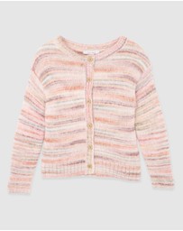 Bebe by Minihaha - Wild Garden Ombre Cardigan 3-7 Yrs
