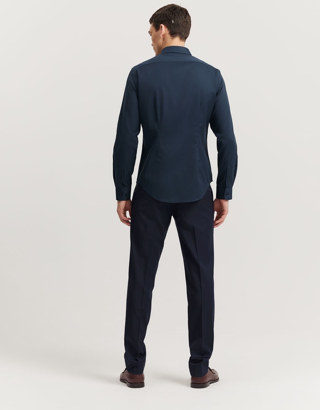 Country Road - Slim Fit Textured Travel Shirt