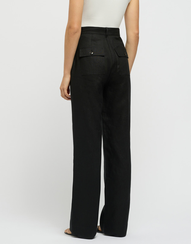 FRIEND of AUDREY - The Linen Pocket Trouser
