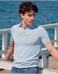 Henry Bucks - MCKINNON & CO Silk Cotton Polo