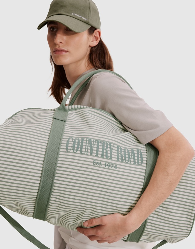 Country Road - Australian Cotton Flocked Heritage Tote