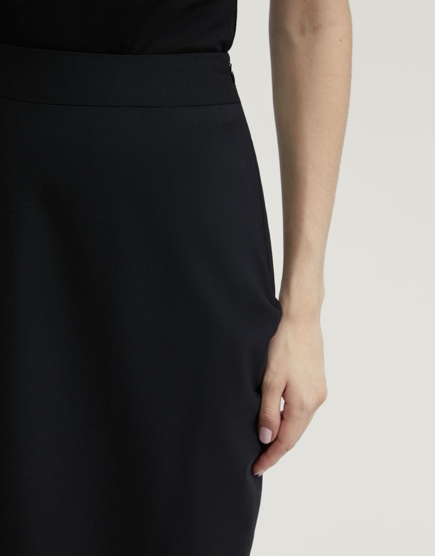 Oxford - Peggy Wool Stretch Suit Skirt