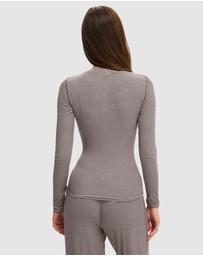 Cotton On Body - Airy Soft Lounge Henley Top