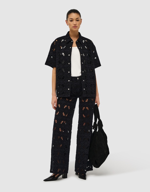 Neuw - Eva Wide Fiore Embroidery