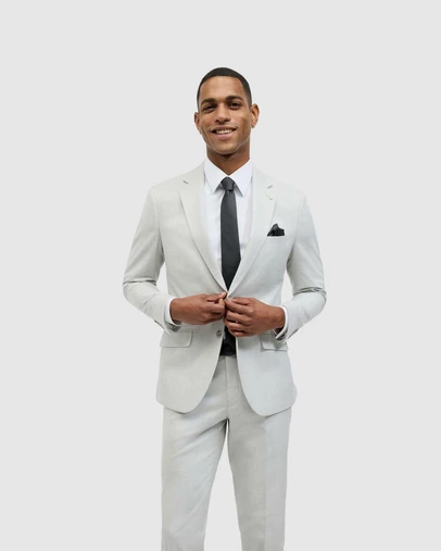 Politix - Prince Of Wales Check Tailored Jacket