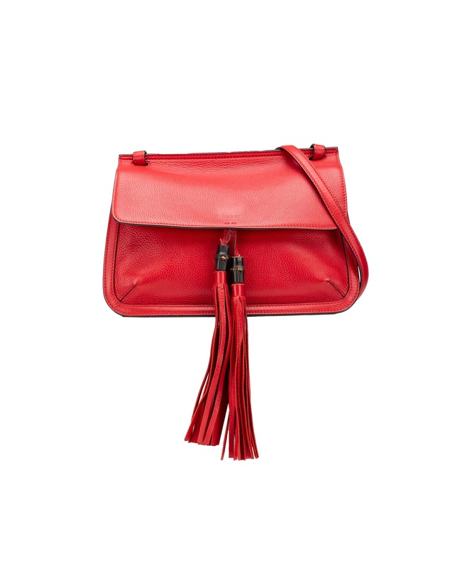 Pre-Loved by Azura Reborn - Pre-Loved Medium Leather Bamboo Daily Crossbody