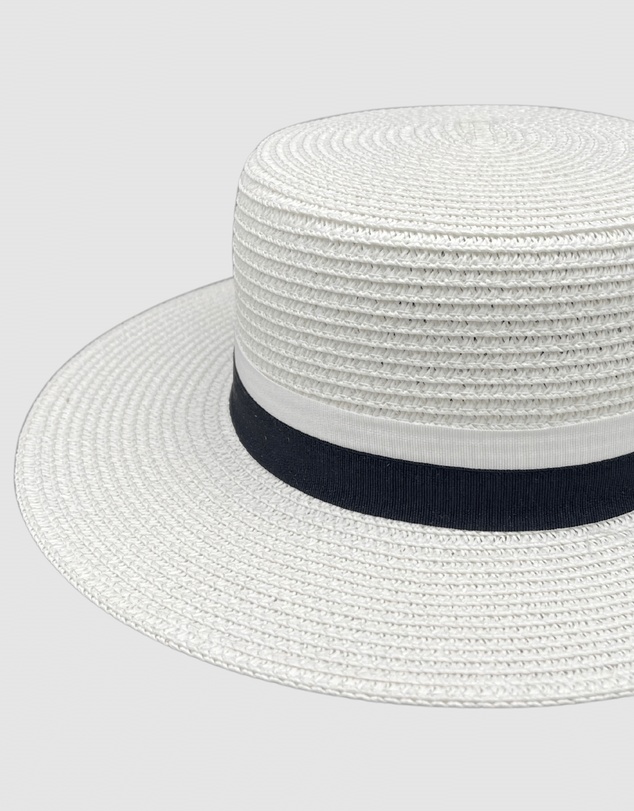 Jacaru - Jacaru 1882 Boater Hat White