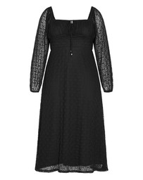 City Chic - Lani Lace Midi Dress