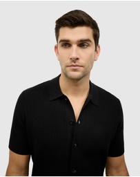 Politix - Textured Button-through Knit