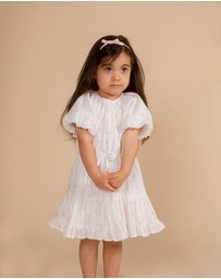 Bebe by Minihaha - Palm Cove Ditsy Print Tiered Dress