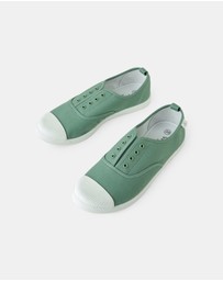 Walnut Melbourne - Euro Canvas Plimsole