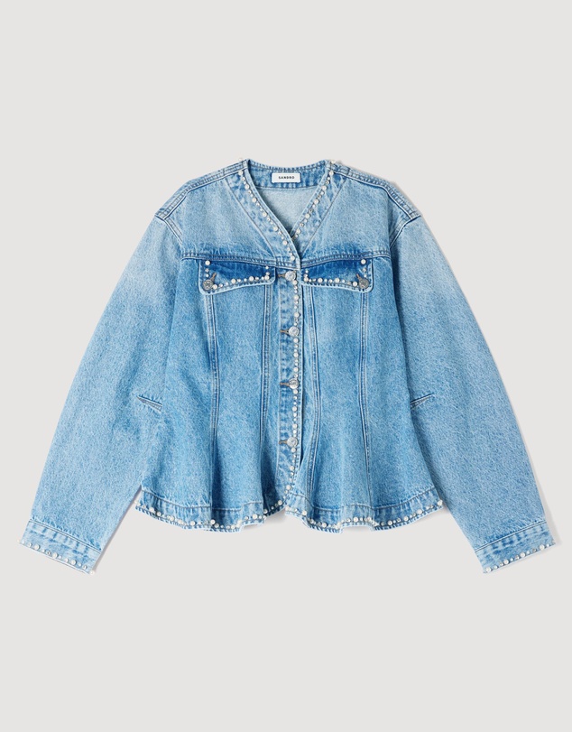 Sandro - Riley Denim Jacket